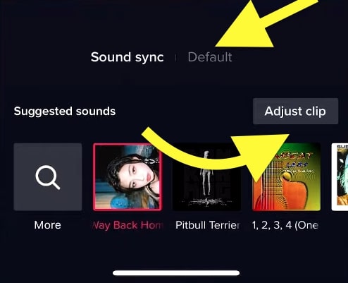 adjust clip tiktok