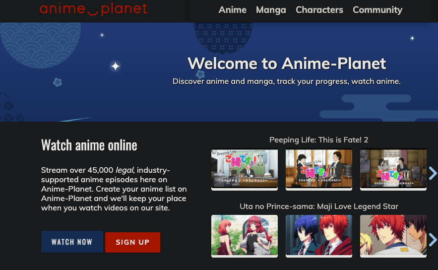 Anime Planet