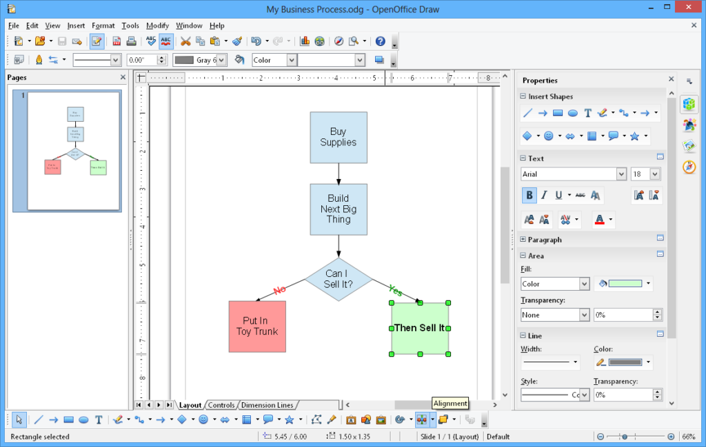 apache openoffice draw