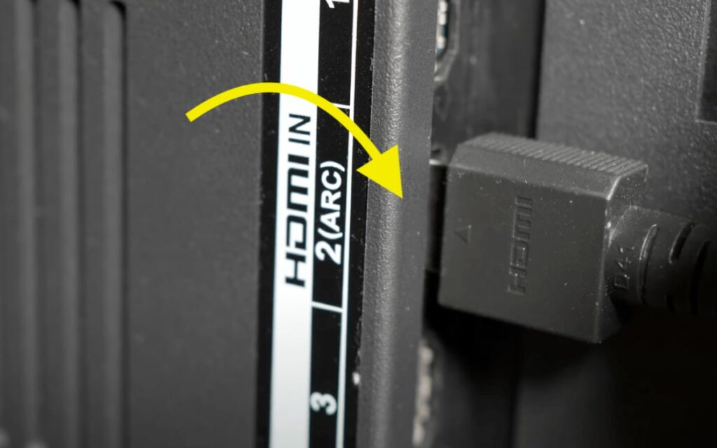 check insignia tv hdmi port