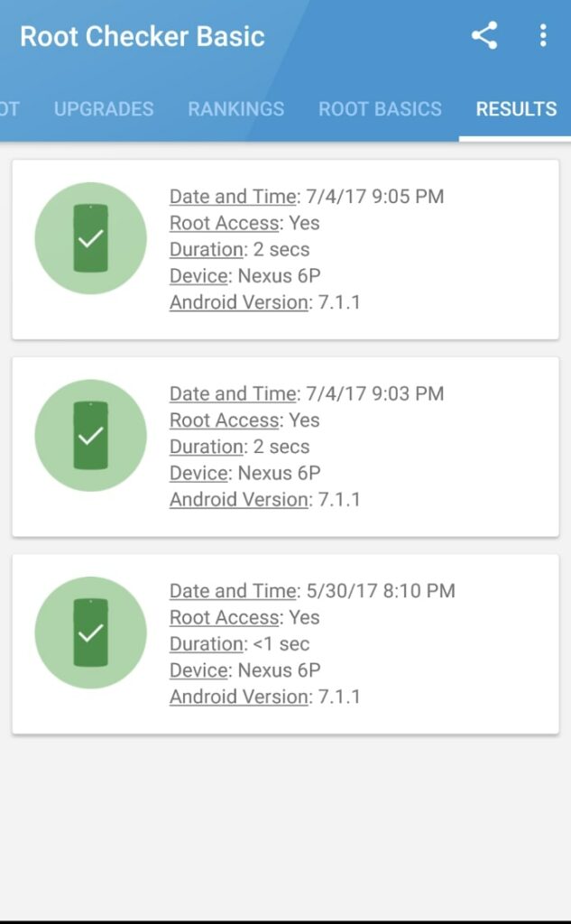 check root status