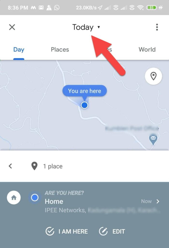 day location history