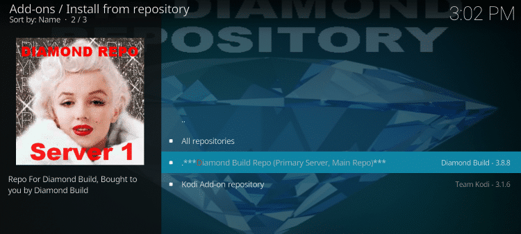 Diamond Wizard Kodi Repository