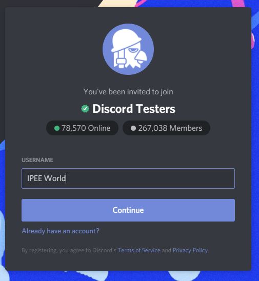 discord canary server