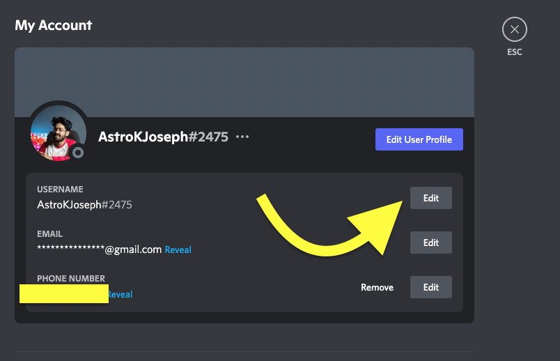 edit discord username