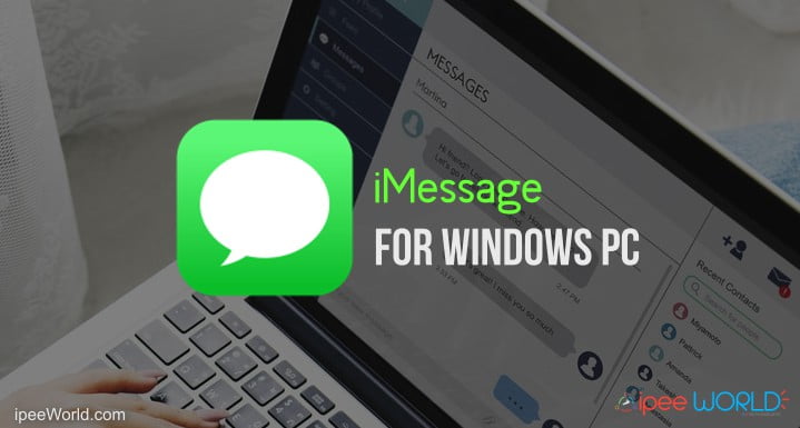 imessage for windows pc