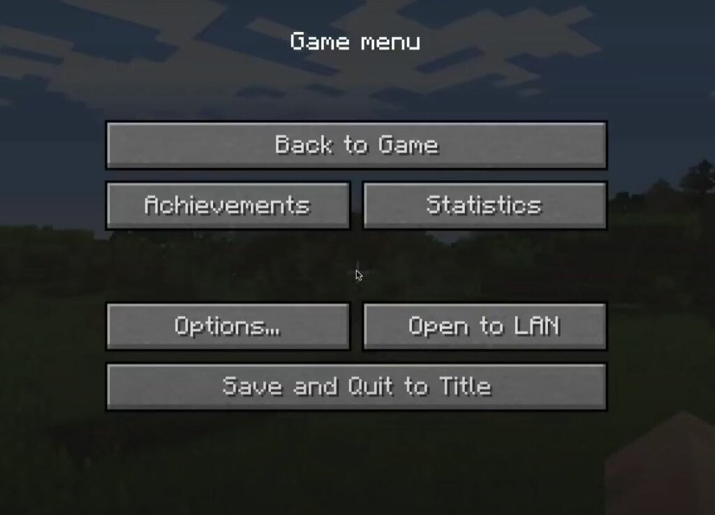 minecraft options