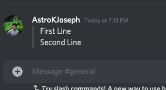 Multi Line Quote Discord