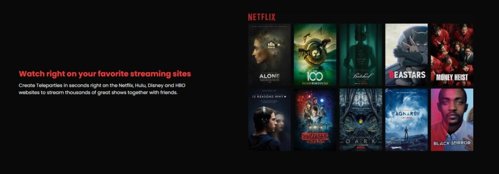 netflix party extension