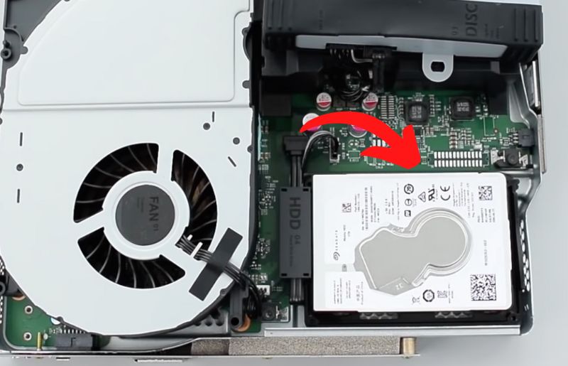 replace xbox hard drive