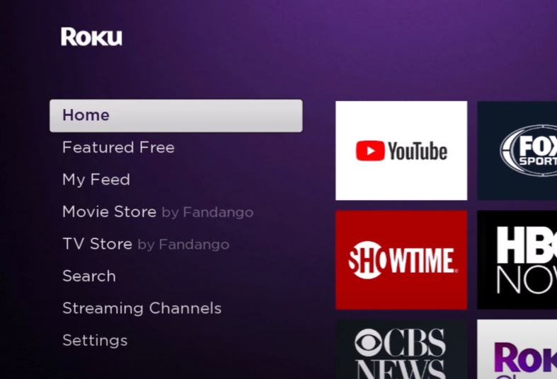 roku settings