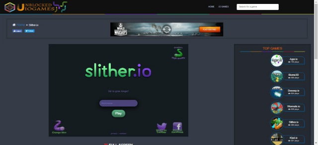 Slither.io Unblocked