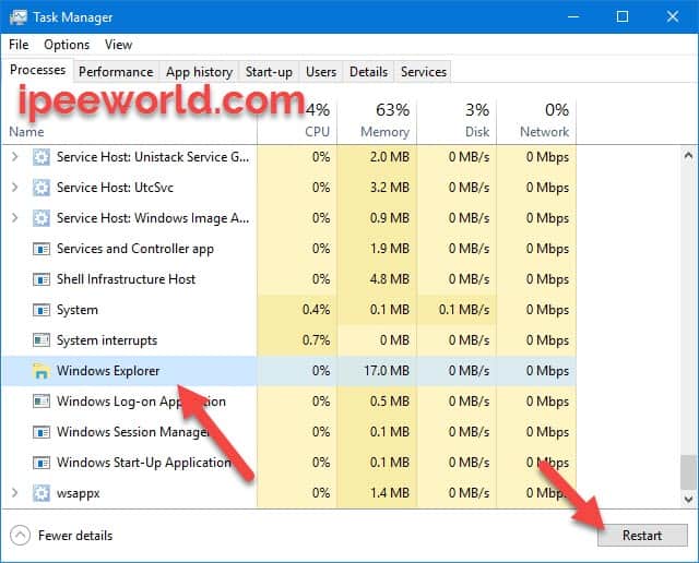 Stop Windows File Explorer