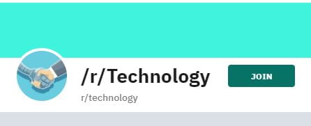 technology subreddit