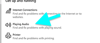 Troubleshooting Audio