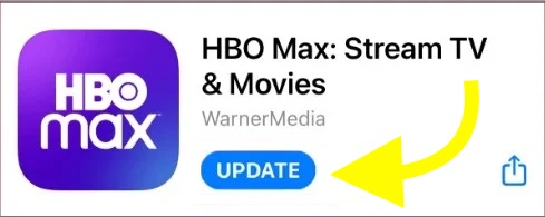 Update HBO Max app