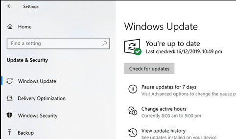 Update Windows