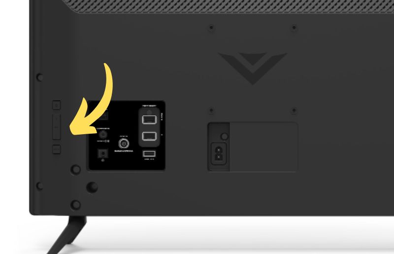 Vizio TV power button